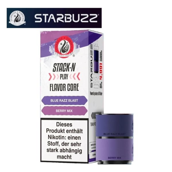 StarBuzz Stack-N Play - Blue Razz Blast + Berry Mix - Pods 20mg